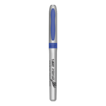 BIC® Intensity Ultra Fine Tip Permanent Marker, Extra-fine Needle Tip, Deep Sea Blue, Dozen freeshipping - TVN Wholesale